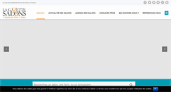 Desktop Screenshot of gazette-salons.fr