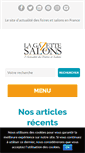 Mobile Screenshot of gazette-salons.fr